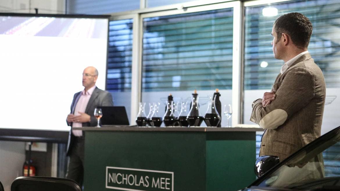 Waud Investment Wine 2015 En Primeur Campaign Launch – Nicholas Mee Aston Martin