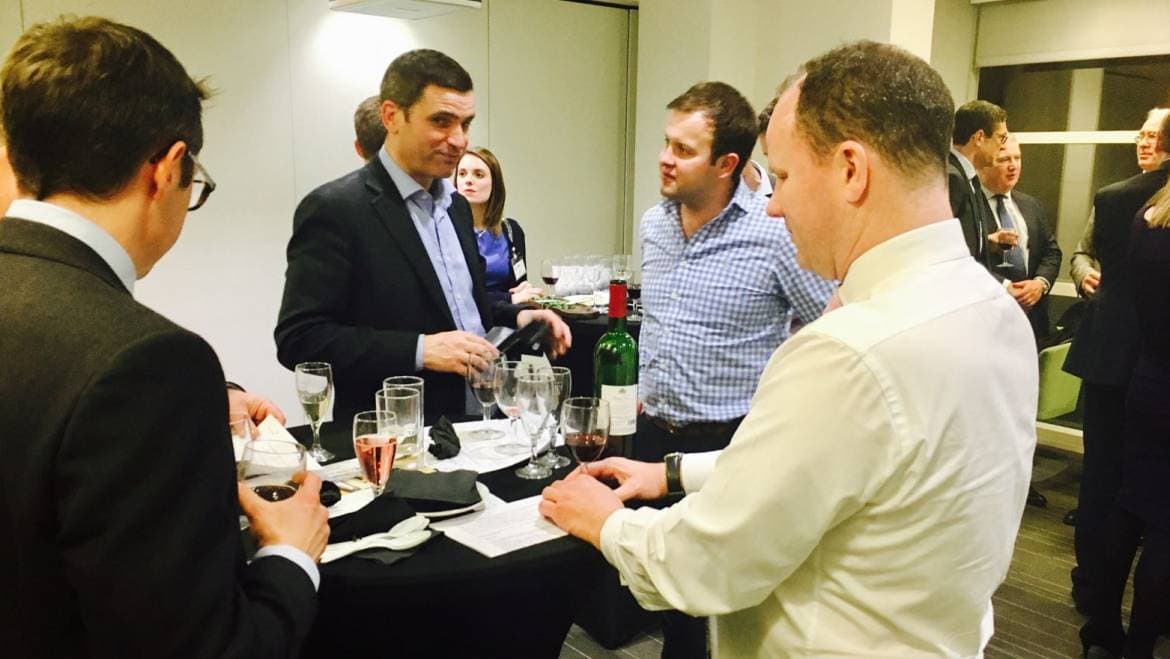 Corporate Wine Tasting – Property Consultants and Chartered Surveyors