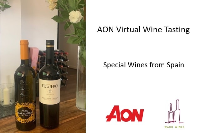 Corporate Virtual Wine Tasting with AON